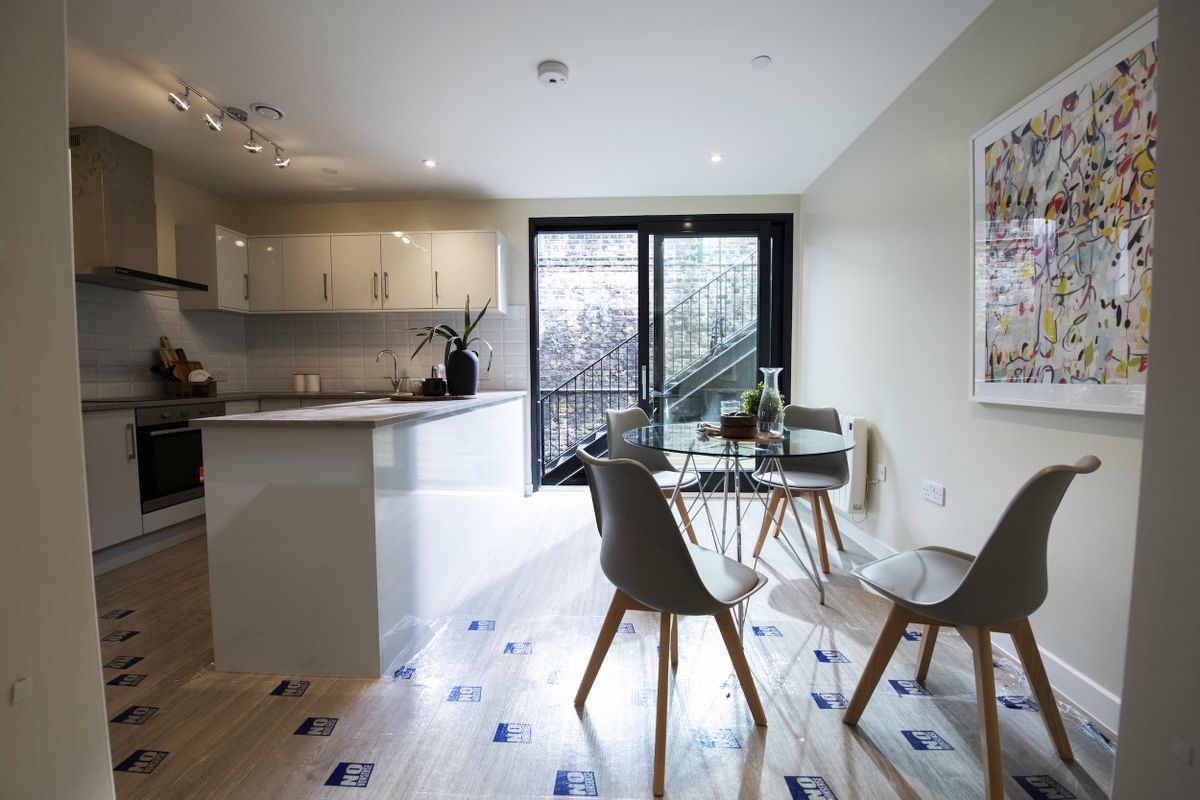 PLACE (the Pan-London Accommodation Collaborative Enterprise) modular homes, Tower Hamlets, London. 